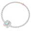 47.72 CTW Royalty Sky Topaz & VS Diamond Necklace 18K - 3