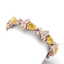 23.66 CTW Royalty Canary Citrine & VS Diamond Bracelet