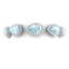 41.87 CTW Royalty Sky Topaz & VS Diamond Bracelet 18K