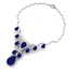 36.14 CTW Royalty Sapphire & VS Diamond Necklace 18K - 3