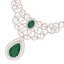 87.52 CTW Royalty Emerald & VS Diamond Necklace 18K