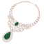 87.52 CTW Royalty Emerald & VS Diamond Necklace 18K - 3