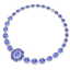 55.84 CTW Royalty Tanzanite & VS Diamond Necklace 18K - 3