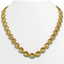 36.8 CTW Fancy Citrine & Diamond Halo Necklace 10K