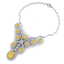 36.51 CTW Royalty Canary Citrine & VS Diamond Necklace - 2