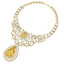 73.43 CTW Royalty Canary Citrine & VS Diamond Necklace - 3