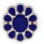 20.63 CTW Royalty Sapphire & VS Diamond Ring 18K Rose - 2