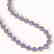 44.8 CTW Tanzanite & Diamond Halo Necklace 10K Rose - 2