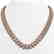 47.12 CTW Marquise Diamond Designer Necklace 18K Rose