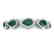42 CTW Royalty Emerald & VS Diamond Bracelet 18K White