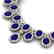 81 CTW Royalty Sapphire & VS Diamond Necklace 18K Rose - 2