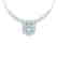 29.34 CTW Royalty Sky Topaz & VS Diamond Necklace 18K