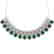 54.05 CTW Royalty Emerald & VS Diamond Necklace 18K