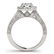 1.40 ctw VS/SI Diamond Halo Ring 18K White Gold - - 2