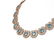 97.3 ctw Aquamarine & Diamond Necklace 18K Rose Gold - - 2