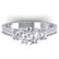 1.75 ctw Certified VS/SI Diamond 3 Stone Ring 18k White