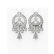 14 ctw Diamond Earrings 18K White Gold - REF-2519Y6X