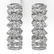14.28 ctw Marquise Cut Diamond Earrings 18K White Gold - 2