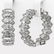 14.28 ctw Marquise Cut Diamond Earrings 18K White Gold - 3