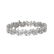 24 ctw Marquise & Pear Cut Diamond Bracelet 18K White
