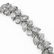 24 ctw Marquise & Pear Cut Diamond Bracelet 18K White - 3