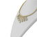 28 ctw Diamond Necklace 18K Yellow Gold - REF-10099F3M - 2