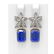 12.69 ctw Tanzanite & Diamond Earrings 18K Rose Gold -
