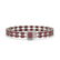 29.01 ctw Ruby & Diamond Bracelet 14K White Gold -
