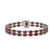 29.01 ctw Ruby & Diamond Bracelet 14K White Gold - - 3