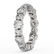3.51 ctw Diamond Designer Eternity Ring 18K White Gold - 3