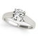 1.50 CTW Certified VS/SI Diamond Solitaire Ring 14K - 2