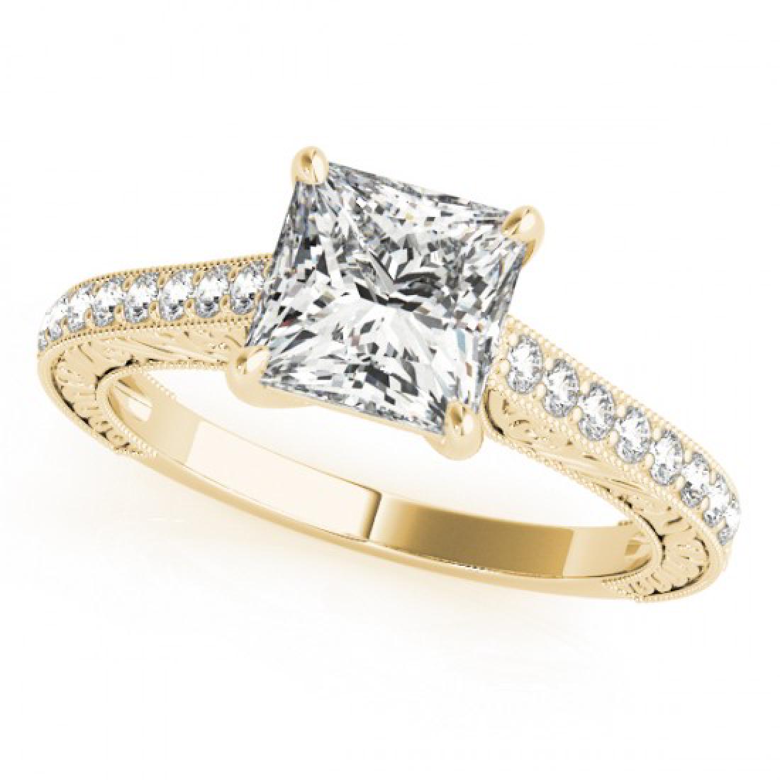 0.8 CTW Certified VS/SI Princess Diamond Solitaire ring: REF-123X8T -25489 ---- 0.8 CTW Certified VS/SI Princess Diamond Solitaire ring 14K Yellow Gold ---- Luxury Designer Brand Ring Appraised at $6,150 Certificate Number US25489 14k Yellow gold, Ring Size