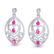 7 CTW Sapphire Pink & Micro Pave VS/SI Diamond Heart