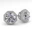 1.50 CTW Certified VS/SI Diamond Stud Earrings 14K