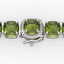 40 CTW Green Tourmaline & Micro VS/SI Diamond Halo