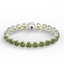 40 CTW Green Tourmaline & Micro VS/SI Diamond Halo - 2