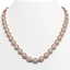 27.93 CTW Opal & Diamond Halo Necklace 10K Rose Gold