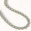 52.89 CTW Sky Topaz & Diamond Halo Necklace 10K Yellow - 2
