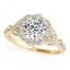 1.5 CTW Certified VS/SI Diamond Solitaire Halo Ring 14K