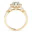 1.5 CTW Certified VS/SI Diamond Solitaire Halo Ring 14K - 2