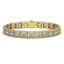 15.87 CTW Princess Diamond Designer Bracelet 18K Yellow