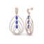 4 CTW Tanzanite & Micro Pave VS/SI Diamond Designer - 2