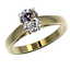 1.25 CTW Certified VS/SI Quality Oval Diamond Solitaire
