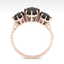 2 CTW Black Diamond Ring 14K Rose Gold - 3