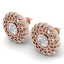 1.5 CTW Certified VS/SI Diamond Art Deco Stud Earrings - 2
