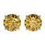 1.92 CTW Certified Intense Yellow SI Diamond Solitaire