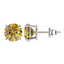 1.92 CTW Certified Intense Yellow SI Diamond Solitaire - 2