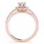 0.75 CTW Certified VS/SI Diamond Solitaire Halo Ring - 2