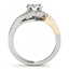 0.75 CTW Certified VS/SI Diamond Solitaire Halo Ring - 2