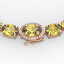45.25 CTW Citrine & VS/SI Diamond Tennis Micro Pave